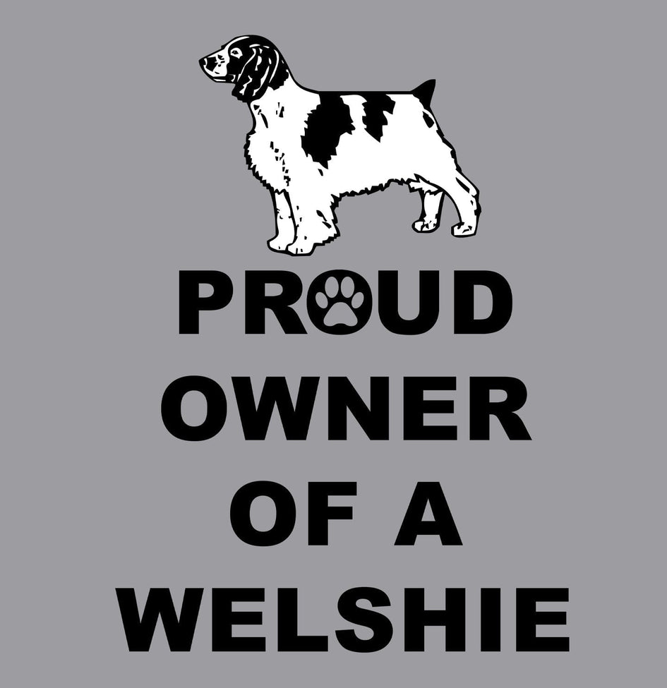 Welsh Springer Spaniel Proud Owner - Adult Unisex Crewneck Sweatshirt