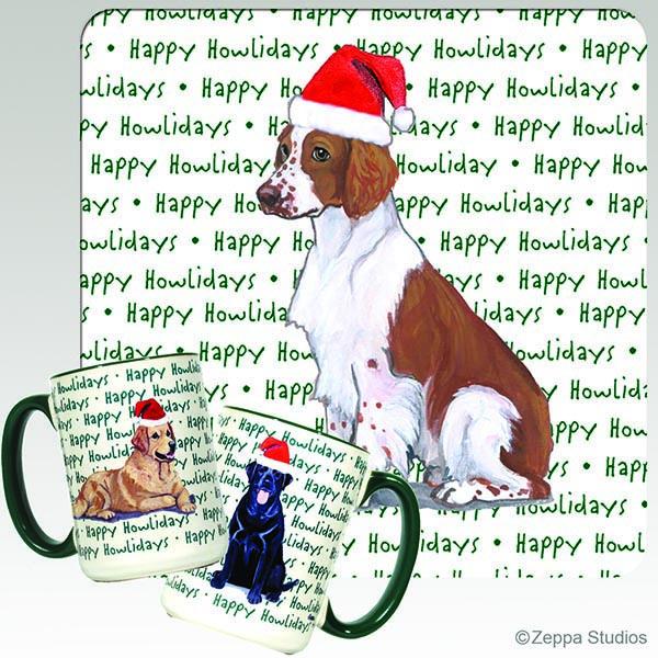 Welsh Springer Spaniel Holiday Mug