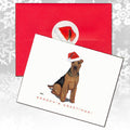 Welsh Terrier Christmas Note Cards