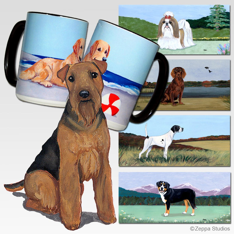 Welsh Terrier Scenic Mug