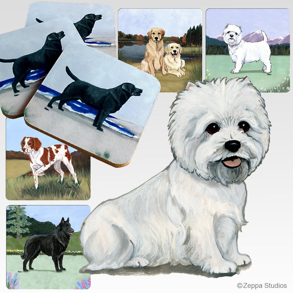 West Highland White Terrier Scenic Coaster