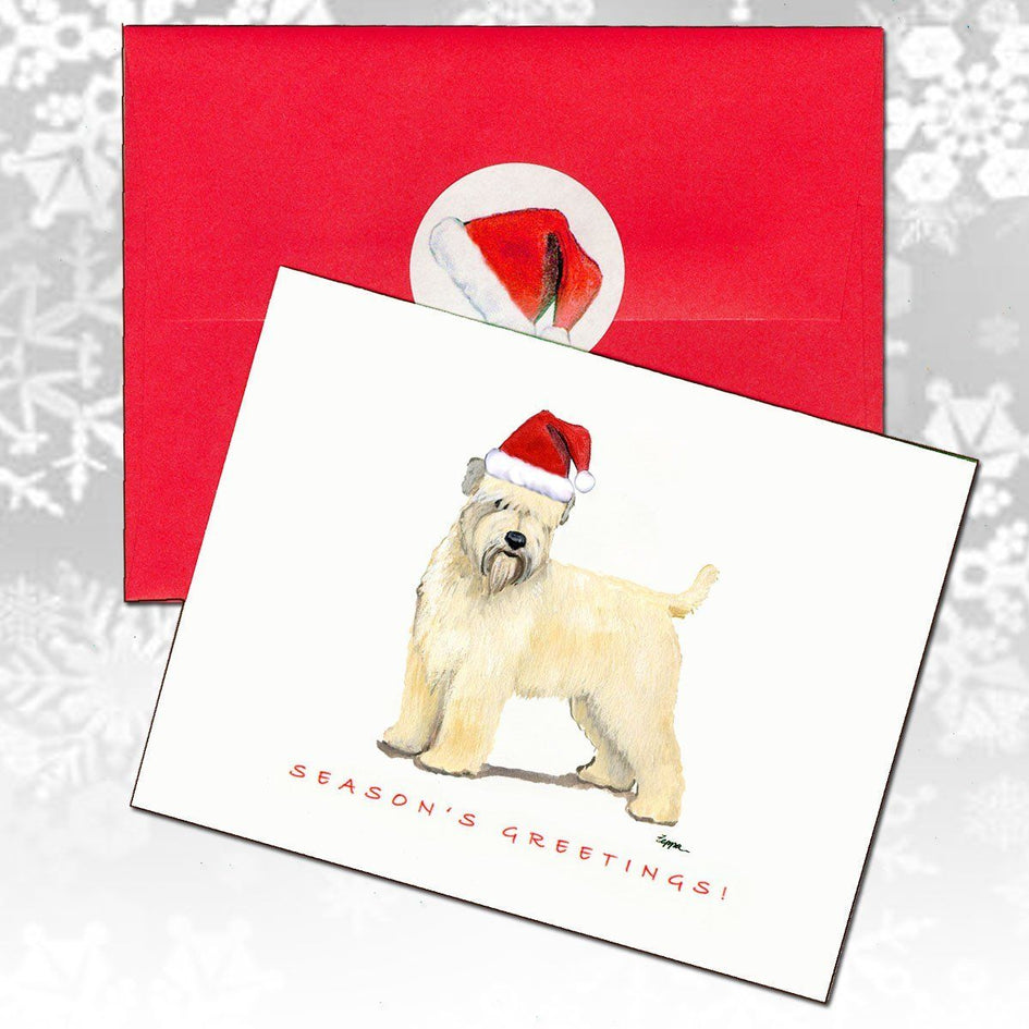 Wheaten Terrier (Soft Coated) Christmas Note Cards