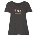 Whippet Good - Ladies Plus V-Neck Tee