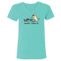Wiener Takes All - Ladies T-Shirt V-Neck