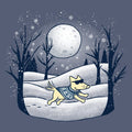 Winter Moon - Ladies Curvy V-Neck Tee