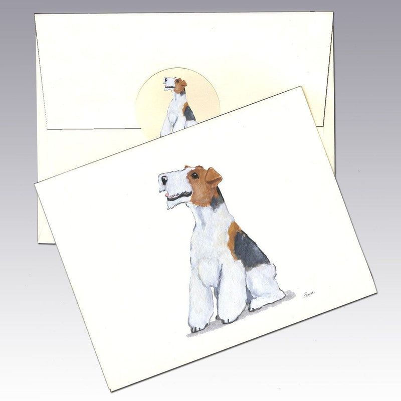 Wire Fox Terrier Note Cards