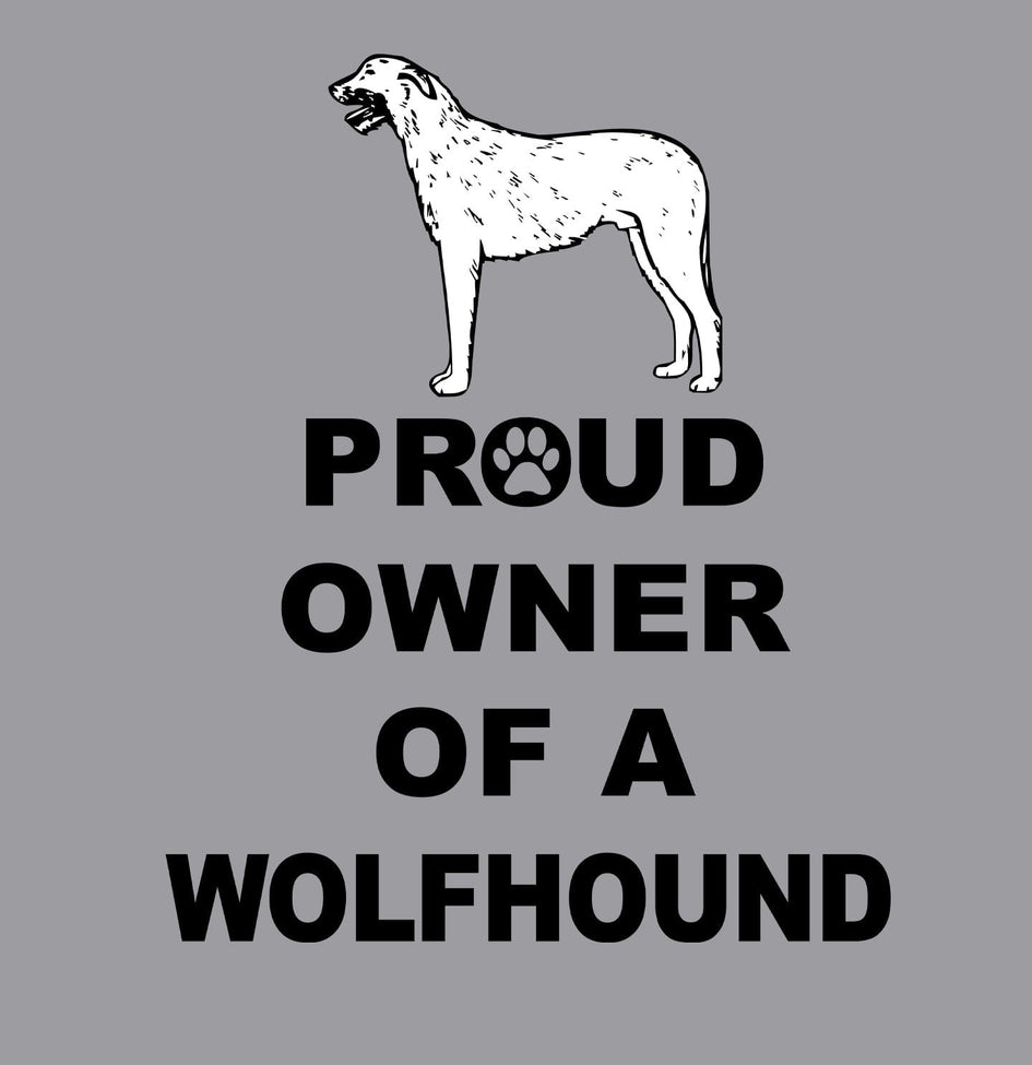 Irish Wolfhound Proud Owner - Adult Unisex Crewneck Sweatshirt
