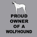 Irish Wolfhound Proud Owner - Adult Unisex Hoodie Sweatshirt