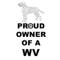 Wirehaired Vizsla Proud Owner - Adult Unisex Hoodie Sweatshirt