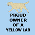 Yellow Labrador Retriever Proud Owner - Adult Unisex T-Shirt