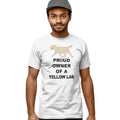 Yellow Labrador Retriever Proud Owner - Adult Unisex T-Shirt
