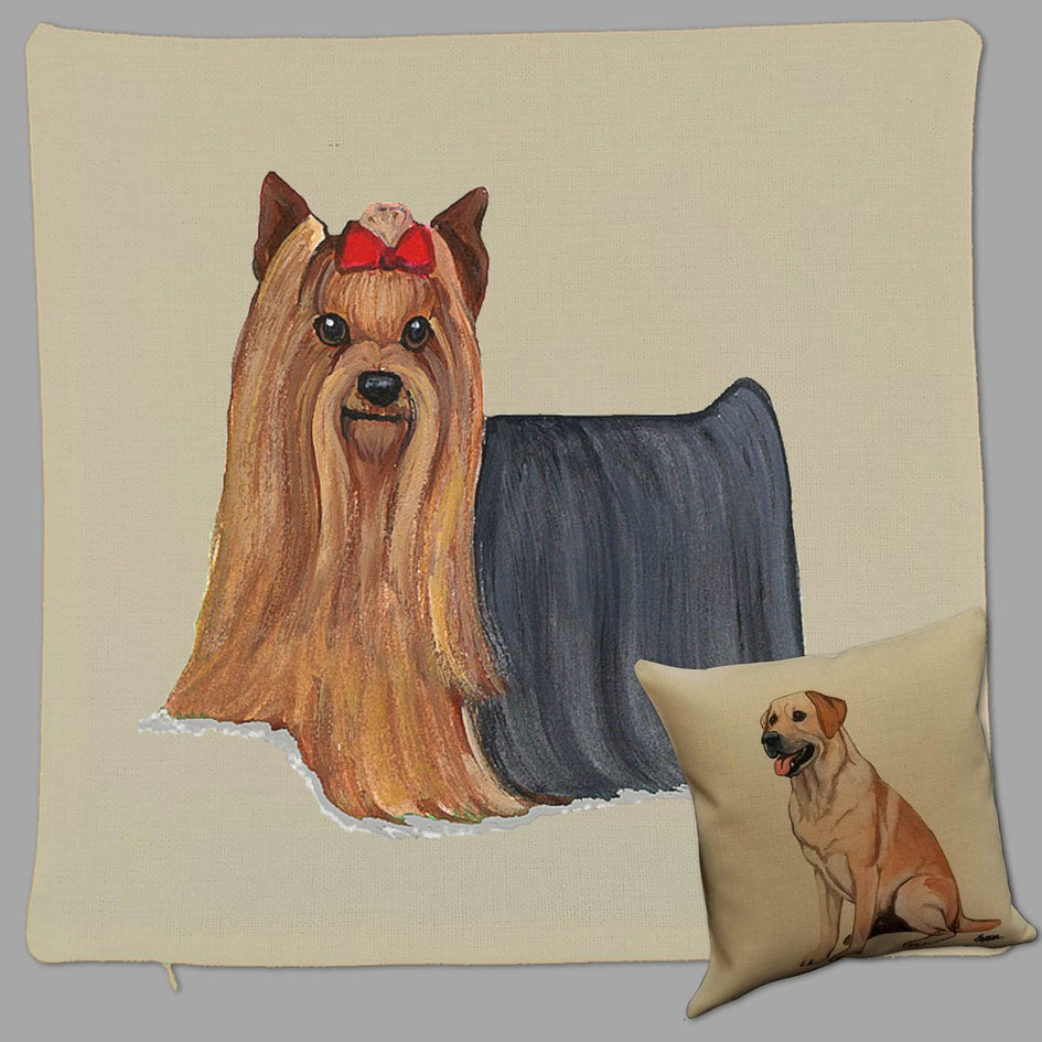 Yorkshire Terrier Pillow Cover