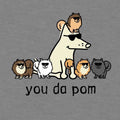 You Da Pom - Ladies Plus V-Neck Tee